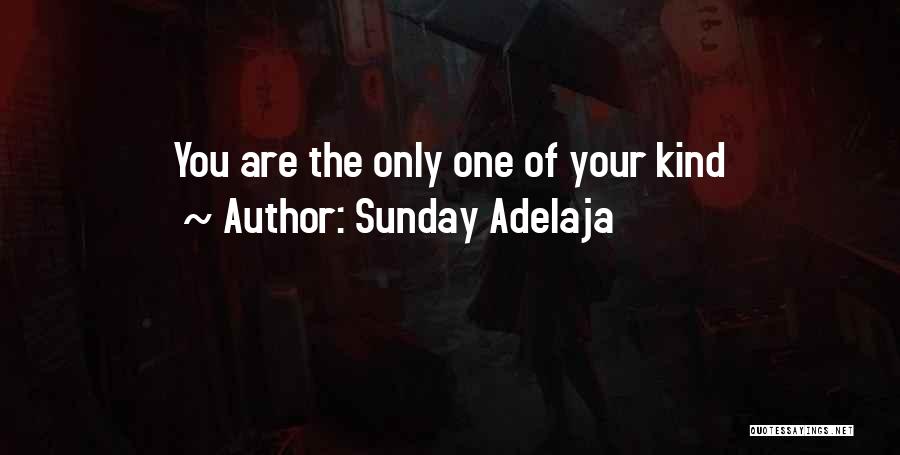 Sunday Adelaja Quotes: You Are The Only One Of Your Kind