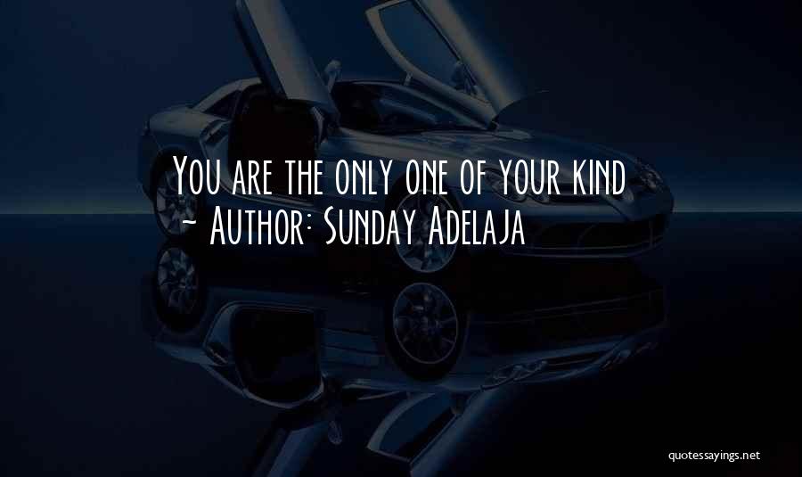 Sunday Adelaja Quotes: You Are The Only One Of Your Kind