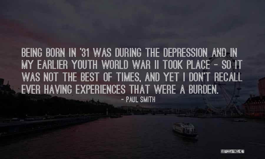 31 Quotes By Paul Smith 31 Quotes By Paul Smith