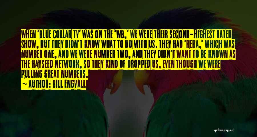 Bill Engvall Quotes: When 'blue Collar Tv' Was On The 'wb,' We Were Their Second-highest Rated Show, But They Didn't Know What To