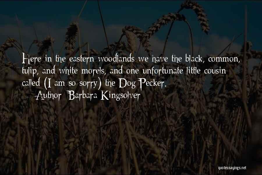 Barbara Kingsolver Quotes: Here In The Eastern Woodlands We Have The Black, Common, Tulip, And White Morels, And One Unfortunate Little Cousin Called