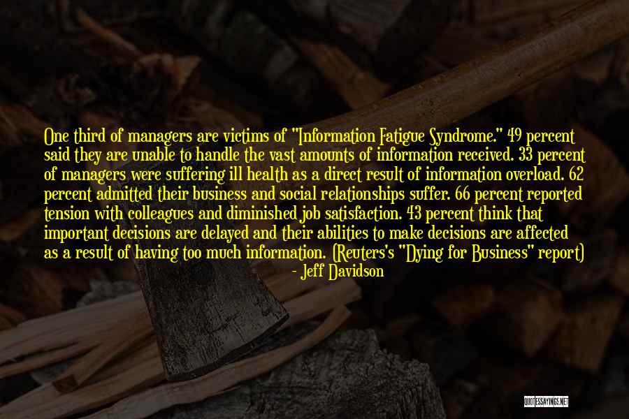 33 Quotes By Jeff Davidson 33 Quotes By Jeff Davidson