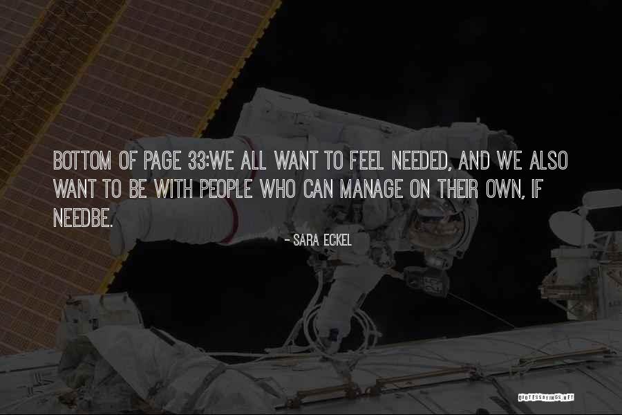 33 Quotes By Sara Eckel 33 Quotes By Sara Eckel