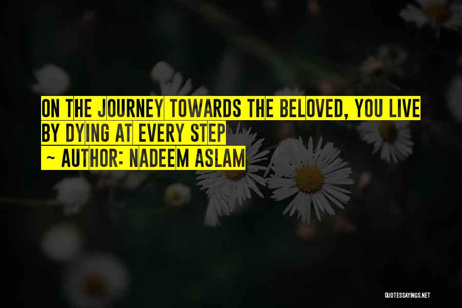 Nadeem Aslam Quotes: On The Journey Towards The Beloved, You Live By Dying At Every Step