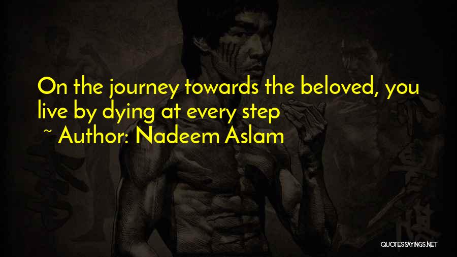 Nadeem Aslam Quotes: On The Journey Towards The Beloved, You Live By Dying At Every Step