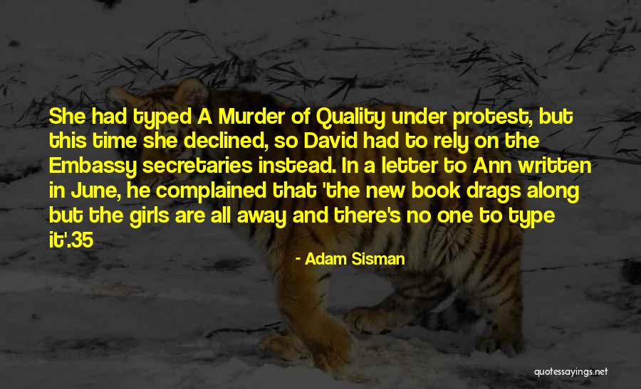 35 Letter Quotes By Adam Sisman