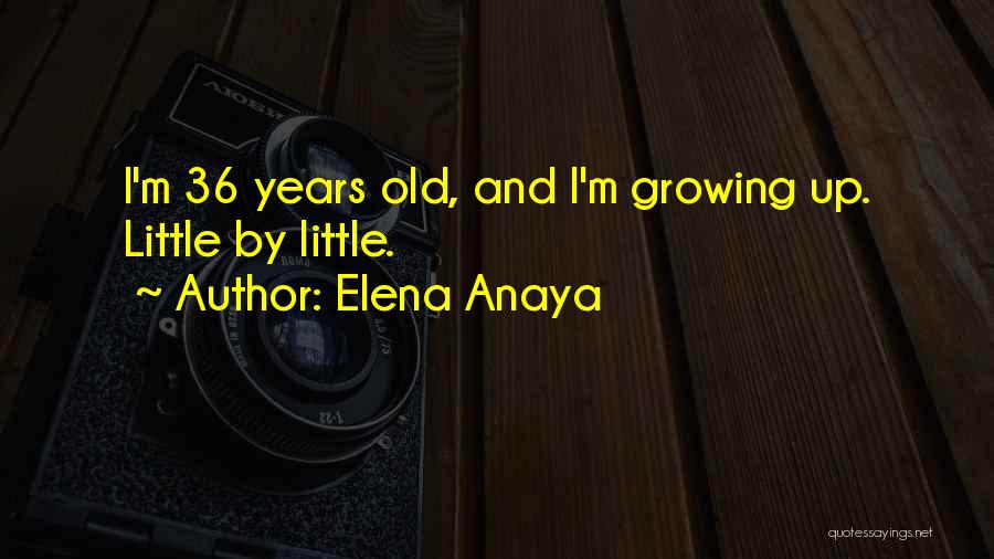 36 Quotes By Elena Anaya