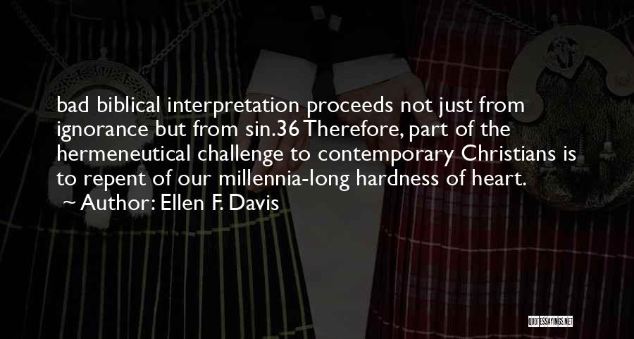 36 Quotes By Ellen F. Davis