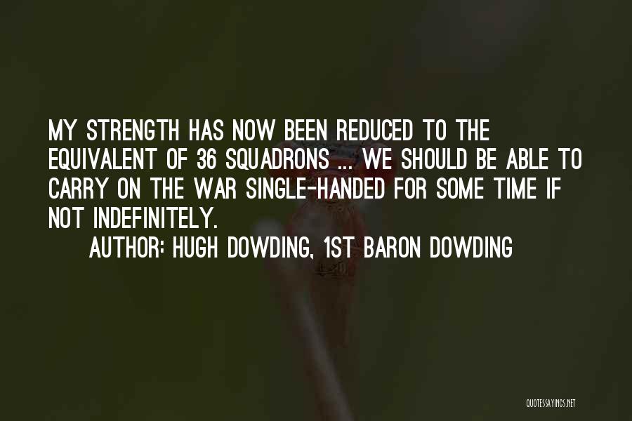 36 Quotes By Hugh Dowding, 1st Baron Dowding