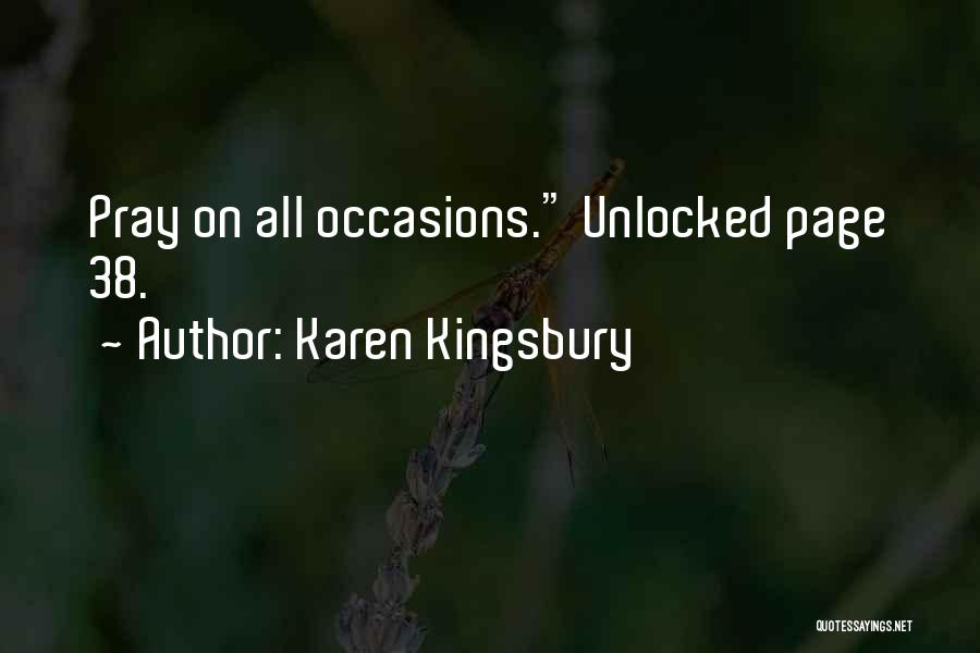 38 Inspirational Quotes By Karen Kingsbury