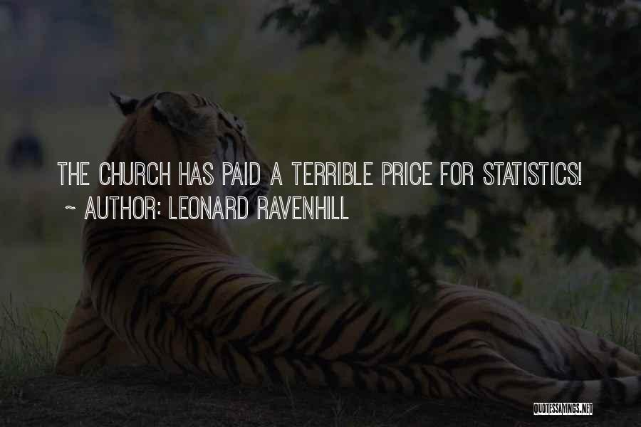 Leonard Ravenhill Quotes: The Church Has Paid A Terrible Price For Statistics!