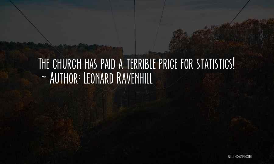Leonard Ravenhill Quotes: The Church Has Paid A Terrible Price For Statistics!