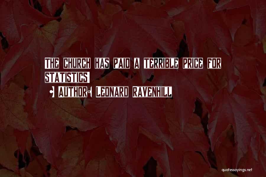 Leonard Ravenhill Quotes: The Church Has Paid A Terrible Price For Statistics!