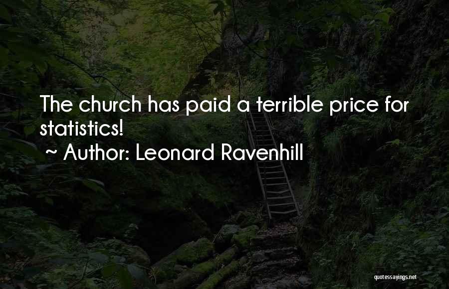 Leonard Ravenhill Quotes: The Church Has Paid A Terrible Price For Statistics!
