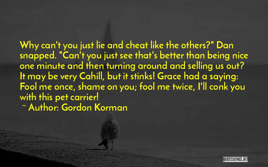 39 Clues Quotes By Gordon Korman