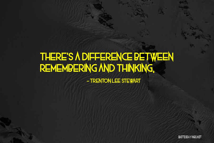 3oneg Quotes By Trenton Lee Stewart 3oneg Quotes By Trenton Lee Stewart