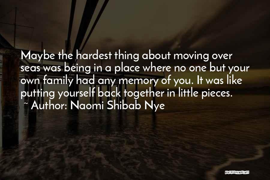 3rd Place Quotes By Naomi Shibab Nye