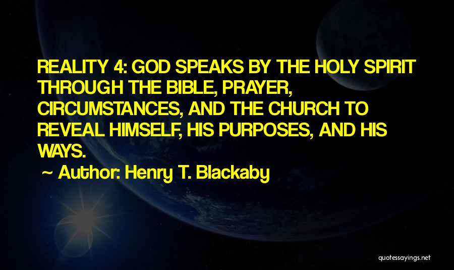 4 By 4 Quotes By Henry T. Blackaby