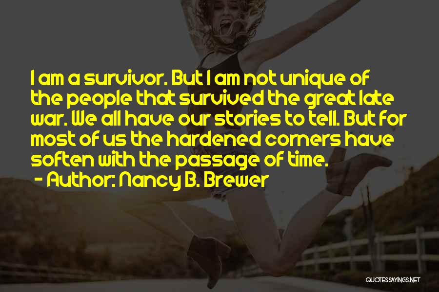 4 Corners Quotes By Nancy B. Brewer