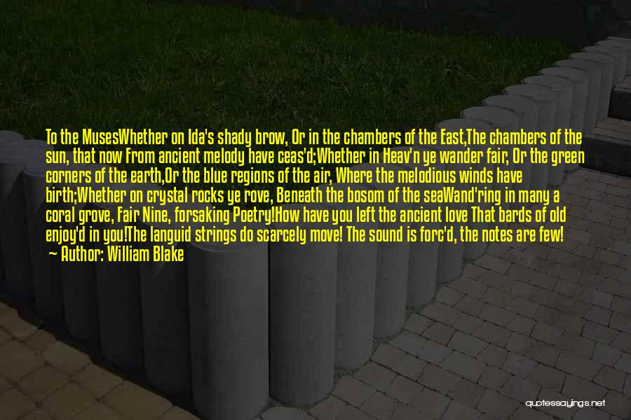 4 Corners Quotes By William Blake