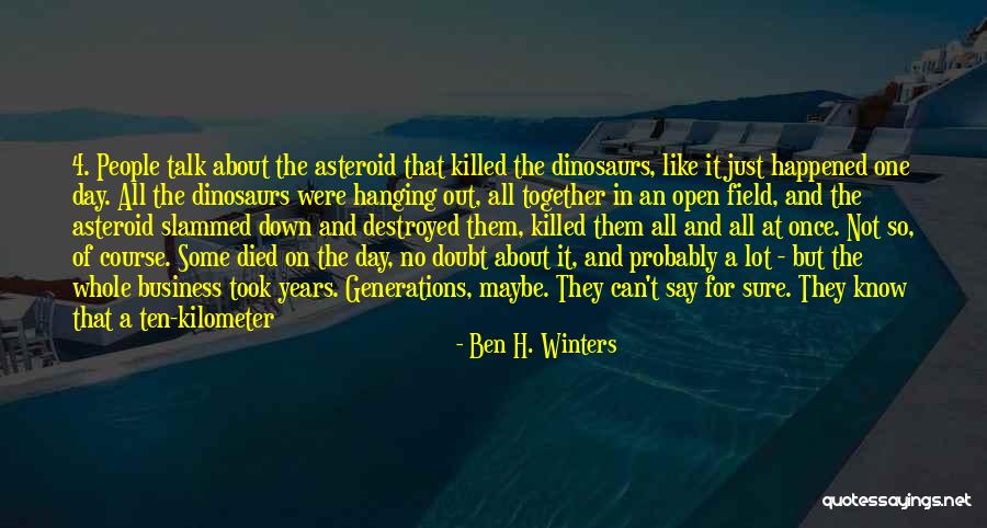 4-h Quotes By Ben H. Winters 4-h Quotes By Ben H. Winters