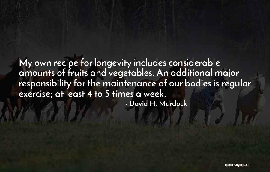 4-h Quotes By David H. Murdock 4-h Quotes By David H. Murdock