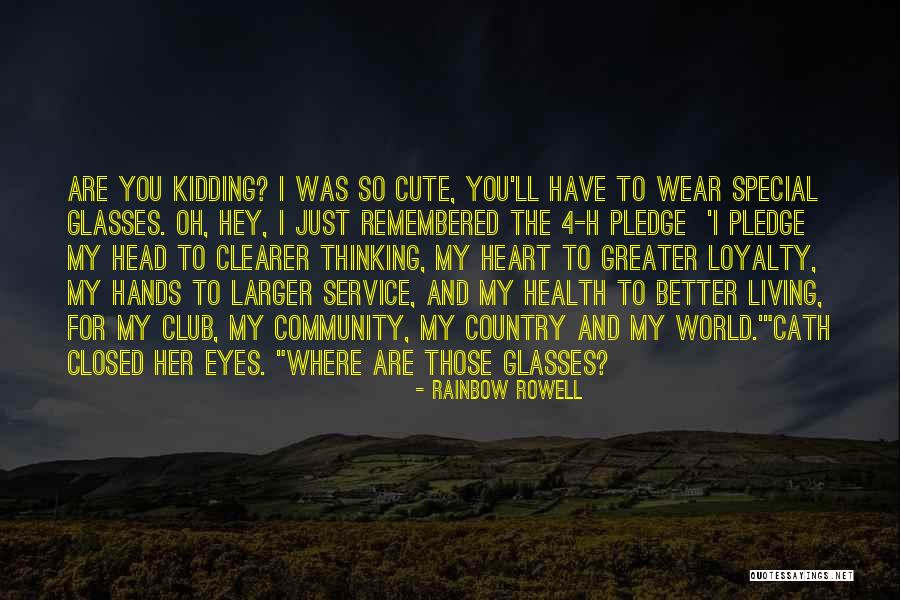 4-h Quotes By Rainbow Rowell 4-h Quotes By Rainbow Rowell