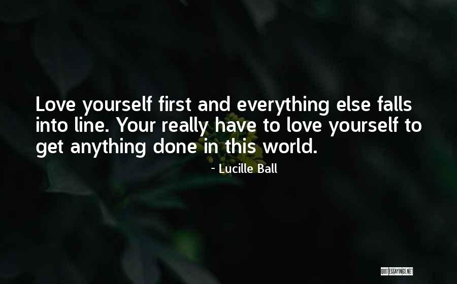 4 Line Inspirational Quotes By Lucille Ball