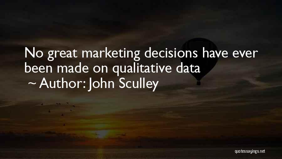 4 P's Of Marketing Quotes By John Sculley