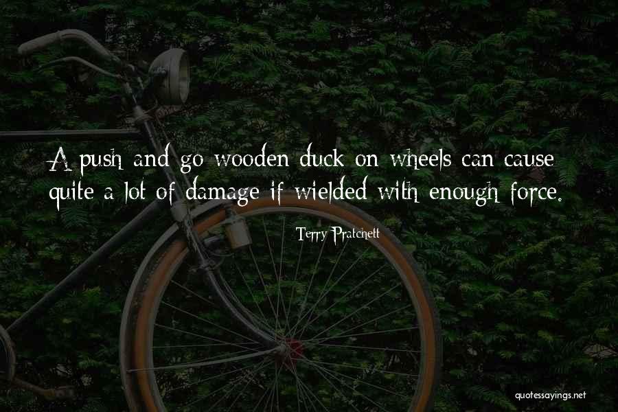 4 Wheels Quotes By Terry Pratchett