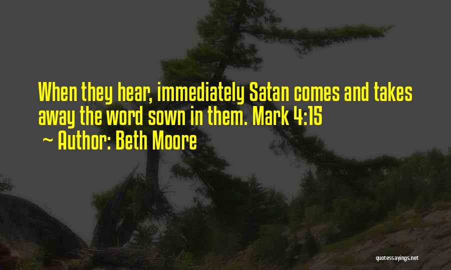 4 Word Quotes By Beth Moore