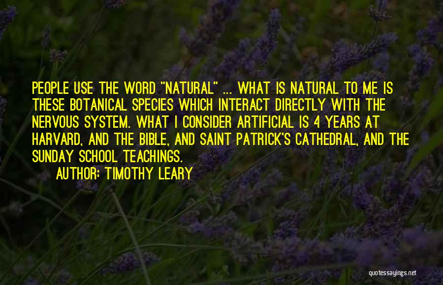 4 Word Quotes By Timothy Leary