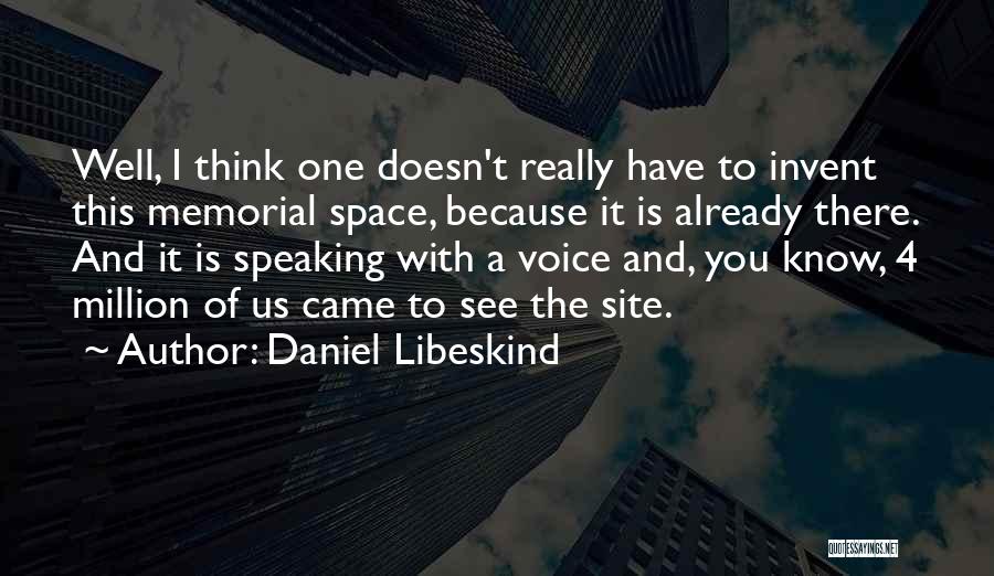 4 You Quotes By Daniel Libeskind