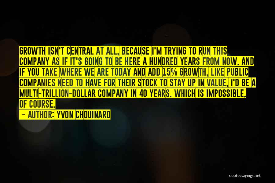 40 Years From Now Quotes By Yvon Chouinard