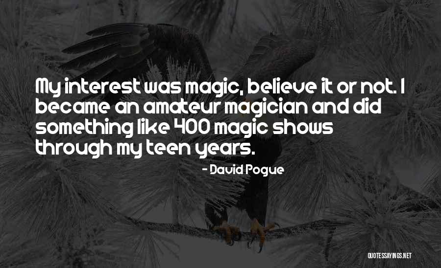 400 Years Quotes By David Pogue 400 Years Quotes By David Pogue