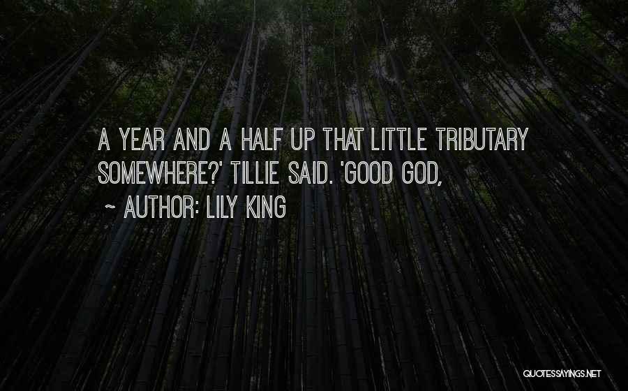 Lily King Quotes: A Year And A Half Up That Little Tributary Somewhere?' Tillie Said. 'good God,