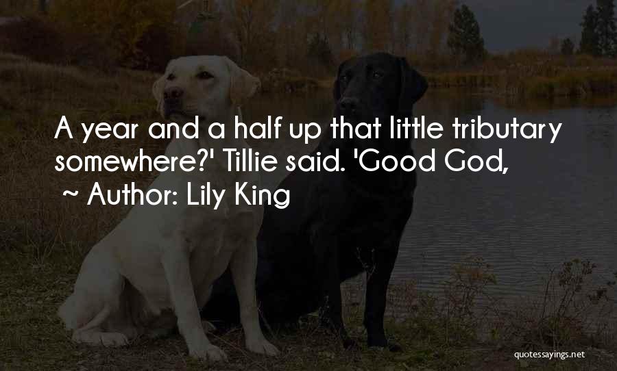 Lily King Quotes: A Year And A Half Up That Little Tributary Somewhere?' Tillie Said. 'good God,