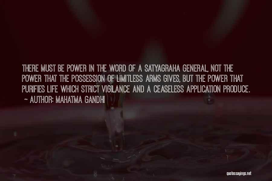 Mahatma Gandhi Quotes: There Must Be Power In The Word Of A Satyagraha General, Not The Power That The Possession Of Limitless Arms