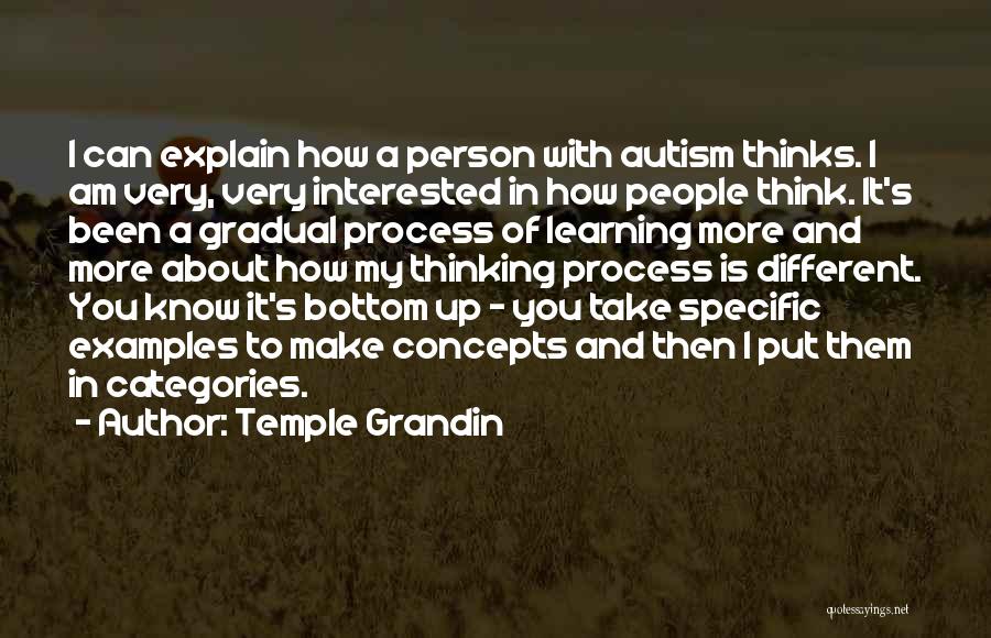 Temple Grandin Quotes: I Can Explain How A Person With Autism Thinks. I Am Very, Very Interested In How People Think. It's Been