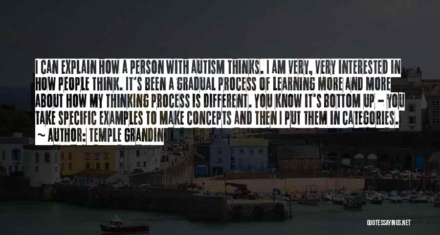 Temple Grandin Quotes: I Can Explain How A Person With Autism Thinks. I Am Very, Very Interested In How People Think. It's Been