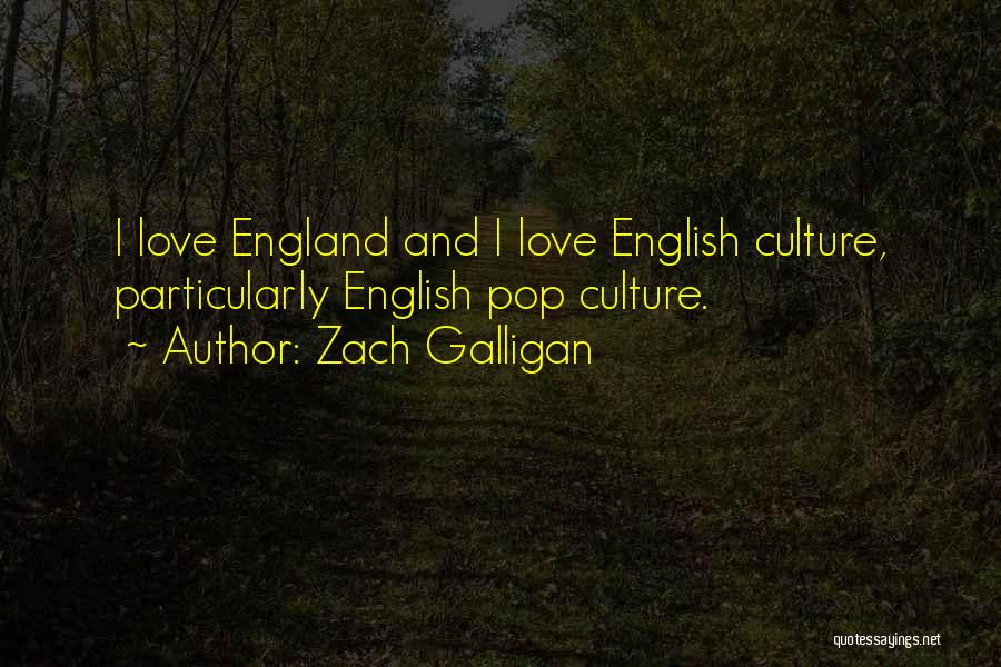 Zach Galligan Quotes: I Love England And I Love English Culture, Particularly English Pop Culture.