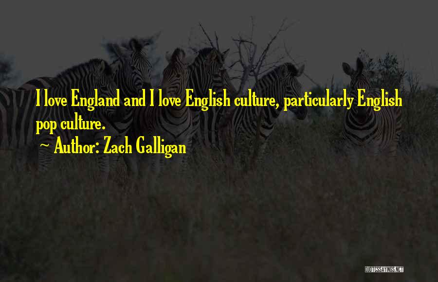 Zach Galligan Quotes: I Love England And I Love English Culture, Particularly English Pop Culture.