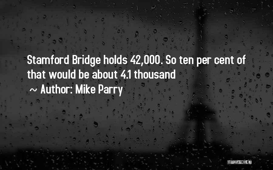 42 Quotes By Mike Parry