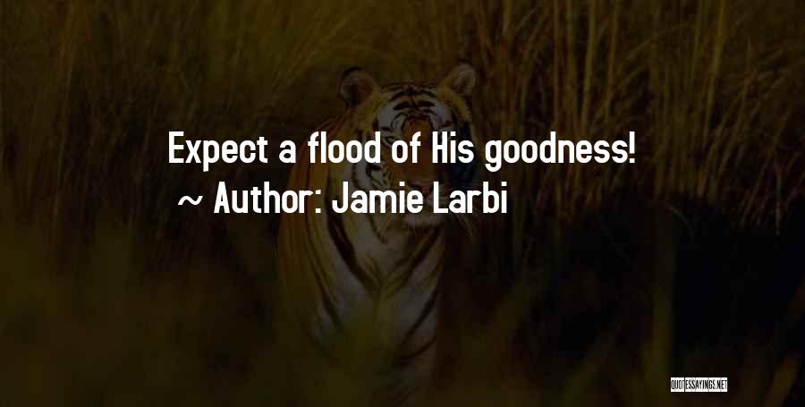 Jamie Larbi Quotes: Expect A Flood Of His Goodness!