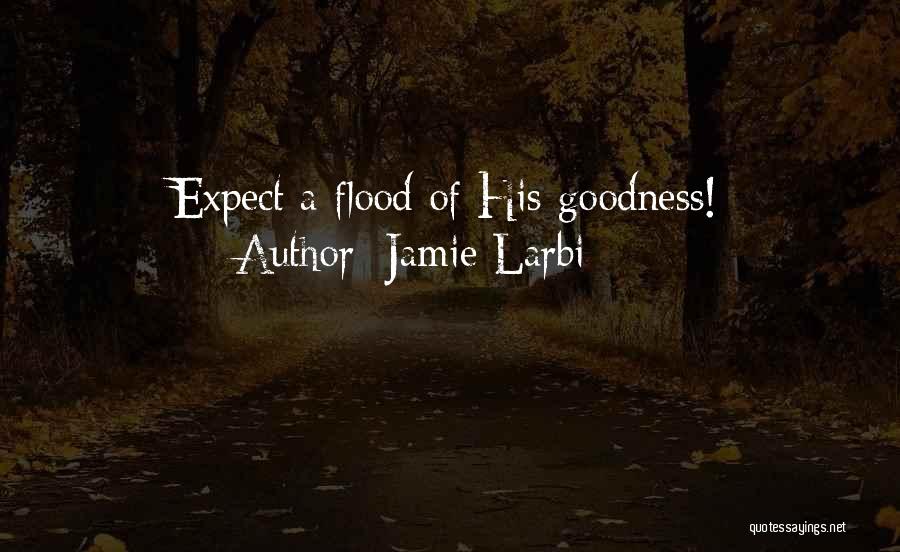 Jamie Larbi Quotes: Expect A Flood Of His Goodness!