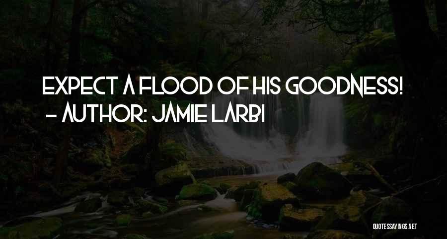 Jamie Larbi Quotes: Expect A Flood Of His Goodness!