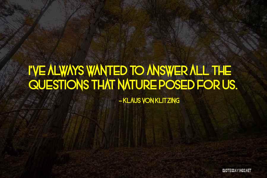 42495oz Quotes By Klaus Von Klitzing 42495oz Quotes By Klaus Von Klitzing