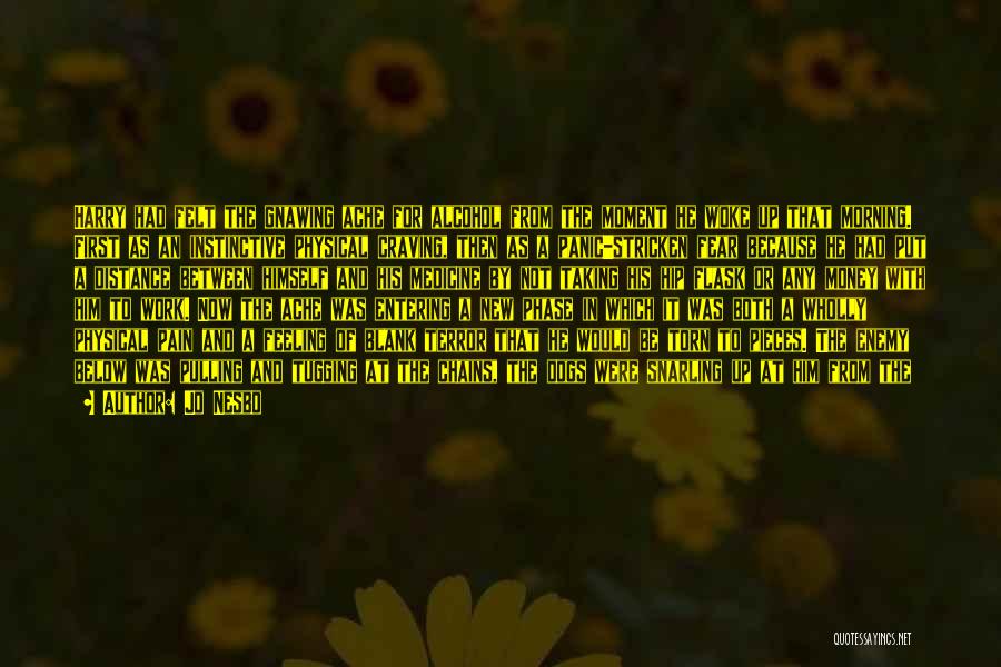 Jo Nesbo Quotes: Harry Had Felt The Gnawing Ache For Alcohol From The Moment He Woke Up That Morning. First As An Instinctive