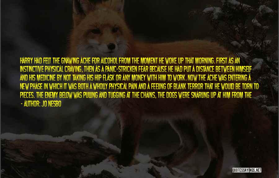 Jo Nesbo Quotes: Harry Had Felt The Gnawing Ache For Alcohol From The Moment He Woke Up That Morning. First As An Instinctive