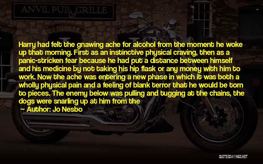 Jo Nesbo Quotes: Harry Had Felt The Gnawing Ache For Alcohol From The Moment He Woke Up That Morning. First As An Instinctive